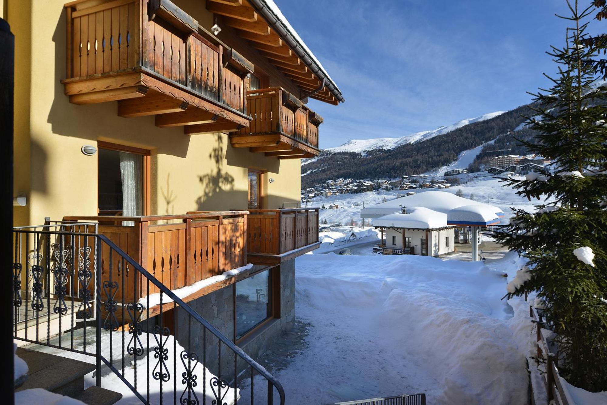 Chalet Loredana Livigno Esterno foto